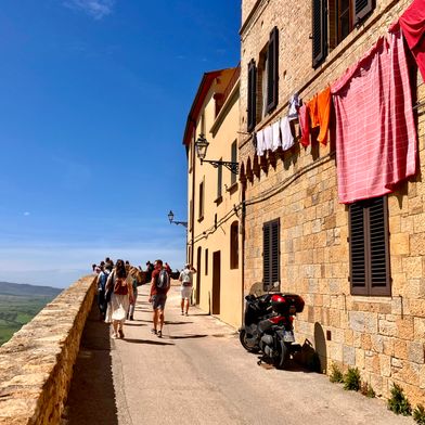 De straatjes van Volterra